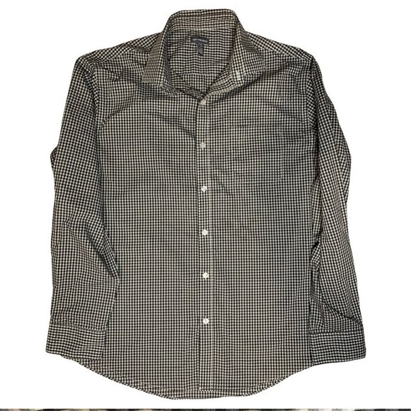 Van Heusen button down mens shirt  large - Picture 1 of 3